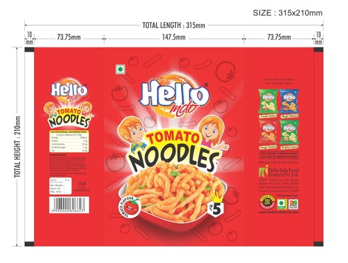 Tomato Noodles Fryums